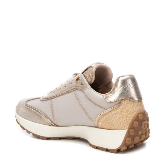 Xti 44638 Leather Trainers Beige US 5.5 6