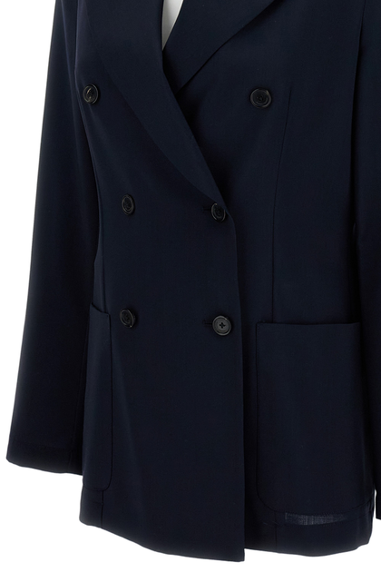 Barena Tailored Double-Breasted Blazer Blue EU 40 4
