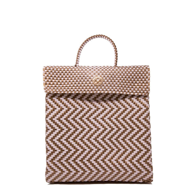 Lola's Bag Chevron Backpack Black One Size 5