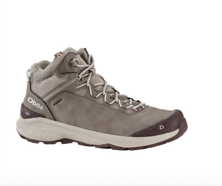 Oboz Cottonwood Mid Waterproof Hiking Shoes Grey US 9 2