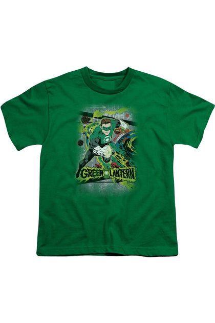 Gildan DC Comics Space Sector 2814 T-Shirt Green XL 2