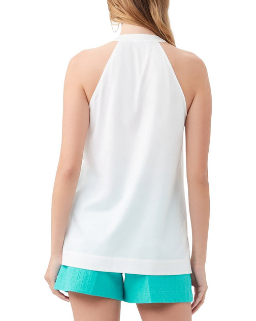 Trina Turk Solitario Top White Medium 3