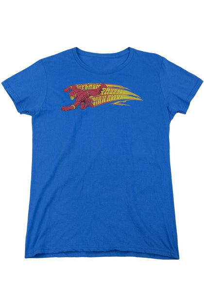 Gildan DC Comics Flash Fastest Man Alive T-Shirt Blau Large 2
