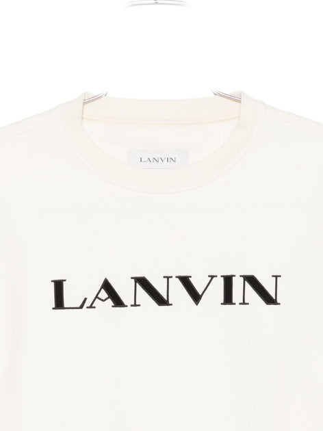 Lanvin Crew Neck Sweatshirt Weiß Large 3
