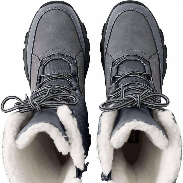 Lands' End Squall Winter Boots Grey US 7 3