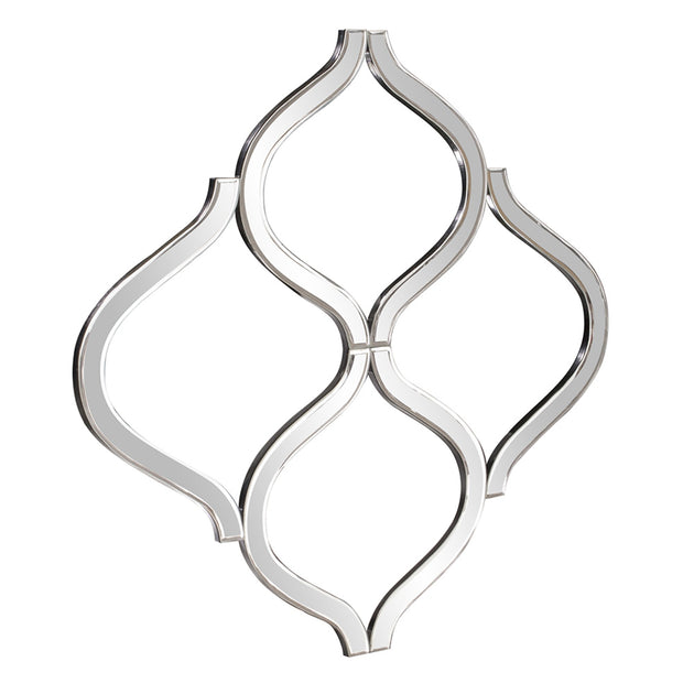 Hivvago Interlocking Mirrored Wall Decor 4