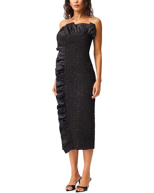 Elliatt Paloma Midi Dress Black Medium 3