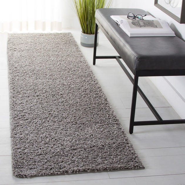 Safavieh Primo PRM300 Shag Teppich Hellgrau 3