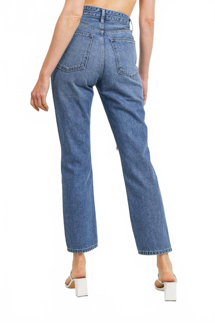 JBD Peyton Straight Leg Jeans Blue 24 3