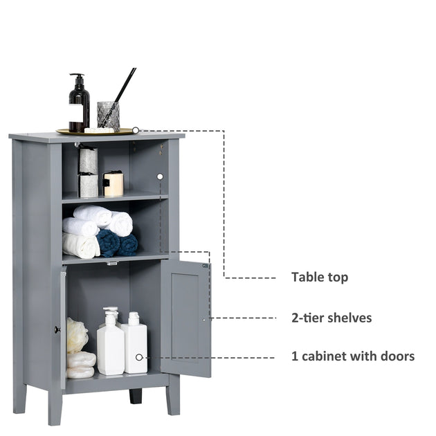 Hivvago Floor Cabinet Gray 4