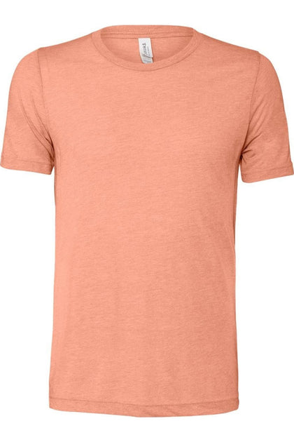 BELLA + CANVAS Triblend Tee Orange Small Male 2