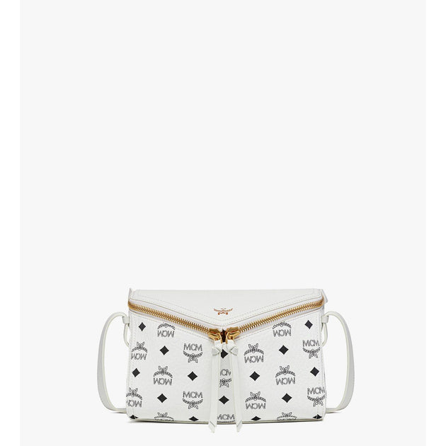 MCM Diamant Small Shoulder Bag Black 6