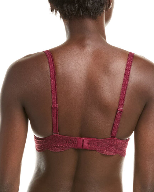 Simone Pérèle Singuliere Full Coverage Plunge Underwire Bra Pink 32D 3