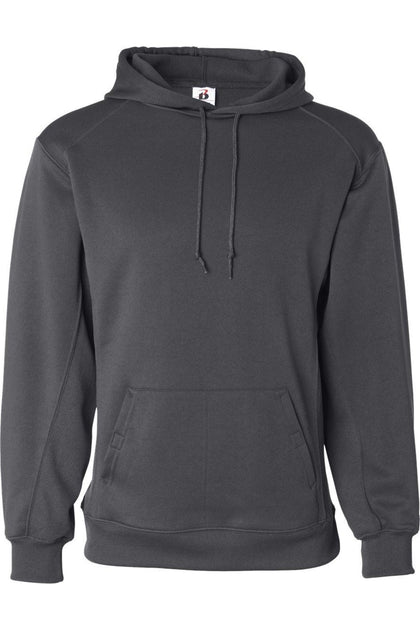 Badger Performance Fleece Hooded Sweatshirt Black Small 2