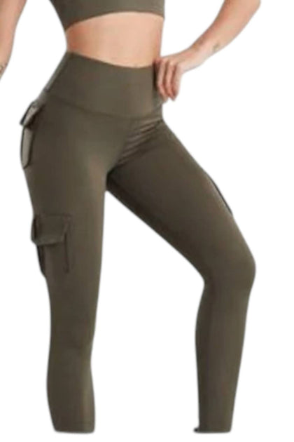 Rockstar Peach Sgt Pocket Leggings Grün Medium 4