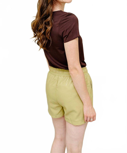 CRST Lindsay Shorts Yellow Small 4