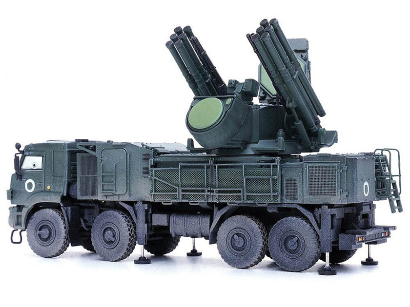 Panzerkampf Pantsir S1 96K6 Système de Défense Aérienne Autopropulsé Vert 1/72 4