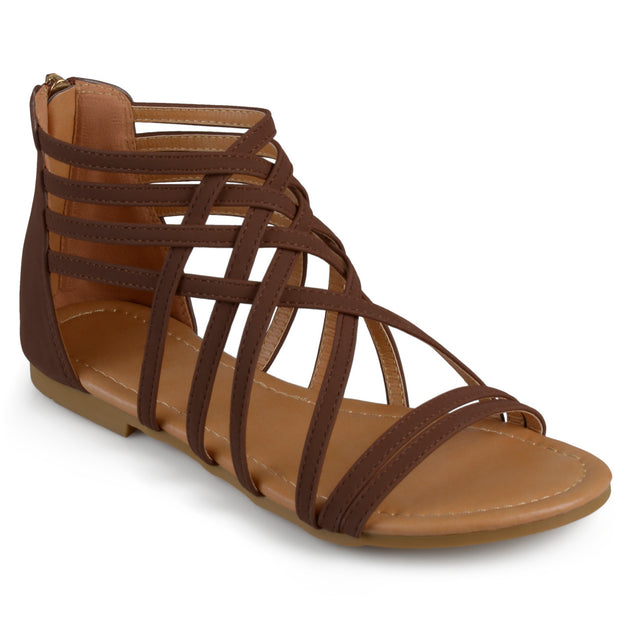 Journee Collection Hanni Sandal Black US 6 2