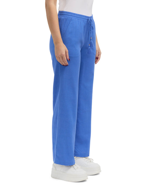 Ellen Tracy Wide Leg Pant Blue Small 4