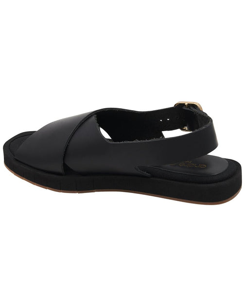 Andre Assous Pepper Leather Sandal Black US 9 3