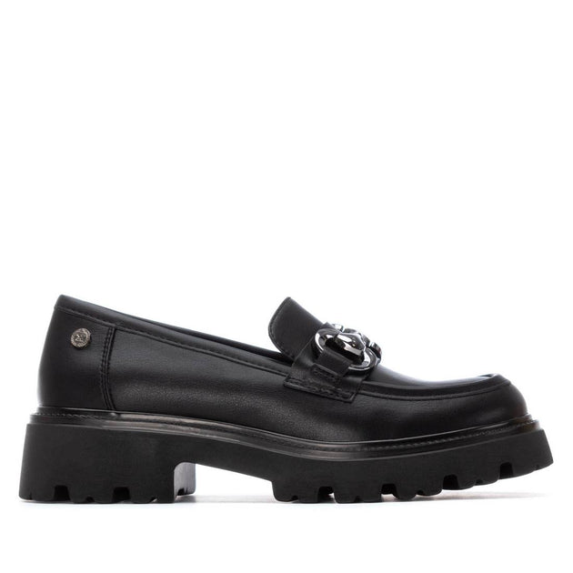 XTI 44987 Women's Moccasins Black US 9 2