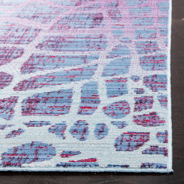 Safavieh Valencia VAL204 Teppich Blau/Fuchsia 4