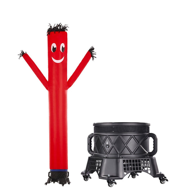 VVOR Inflatable Tube Man Red 10ft 2
