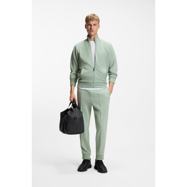 Boss Piping-detail Tracksuit Bottoms Green XLarge 3