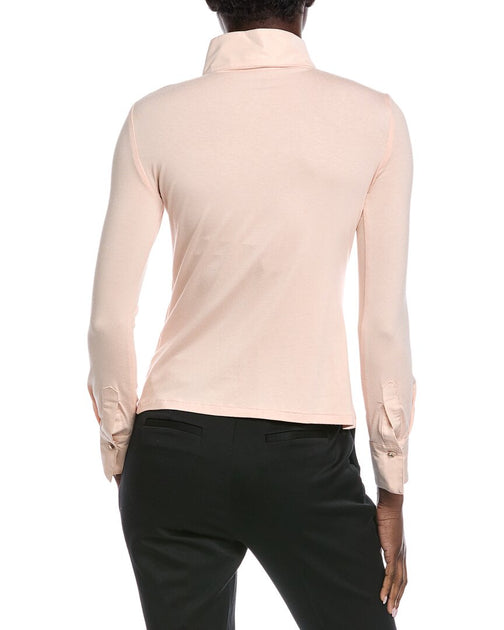Carla Ruiz Placket Shirt Pink US 10 3