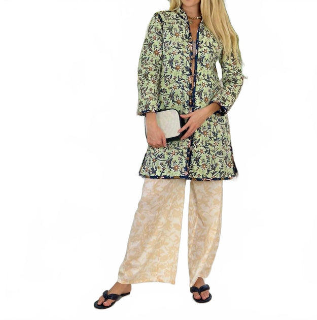 Just Darviny Long Sleeve Floral Jacket Multi Small 2