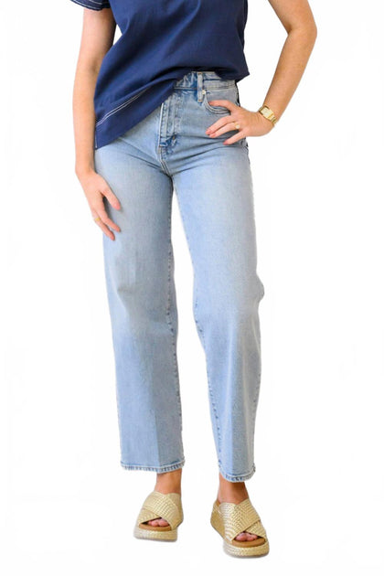 FRAME The Wide Jean Blue 26 2