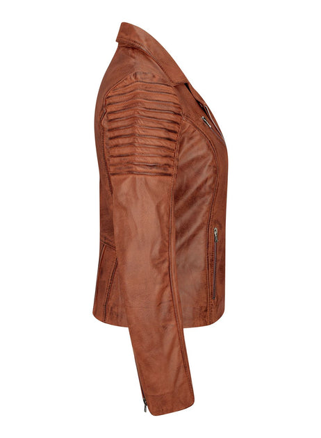 TruClothing Biker Jacket Yellow Medium 3