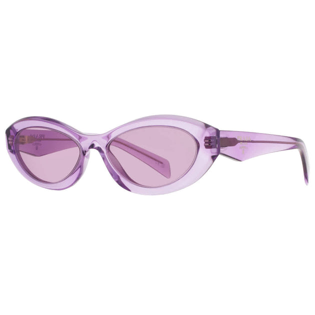 Prada PR 26ZS Oval Sunglasses Purple 55mm 3