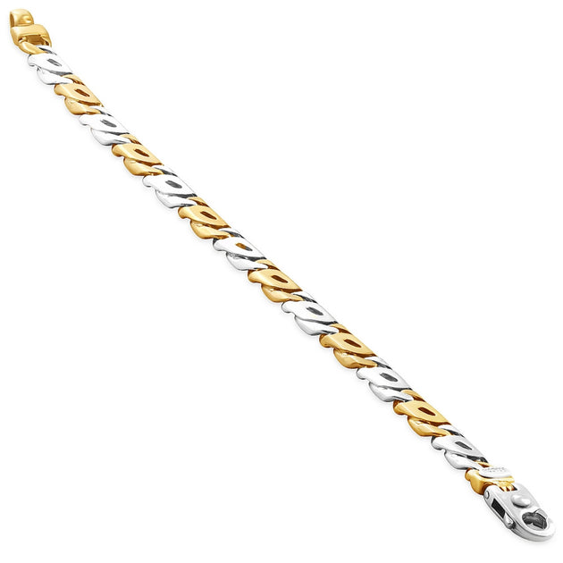Pompeii3 Marine Link 14k Gold Bracelet 8 inch 7
