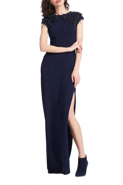 Emily Shalant Long Gown Blue US 8 2