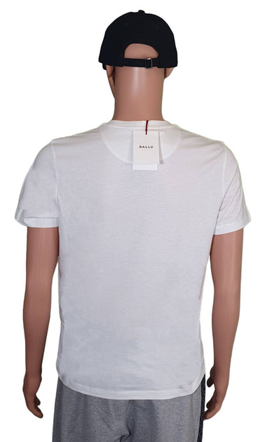 Bally Unisex Logo T-Shirt White Large 4
