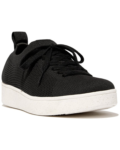 FitFlop Rally Multi-Knit Sneaker Black US 7.5 2
