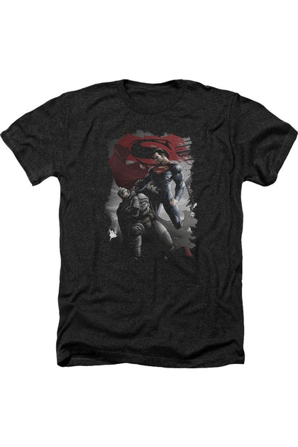Gildan Batman V Superman Choke T-Shirt Black XL 2