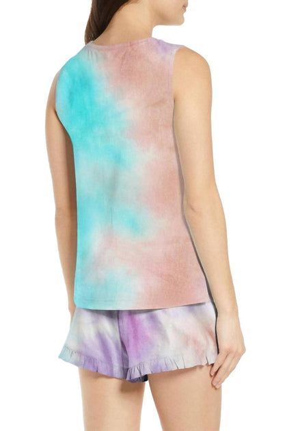 She & Sho Vered Loungewear Shorts Set Multi Medium 4