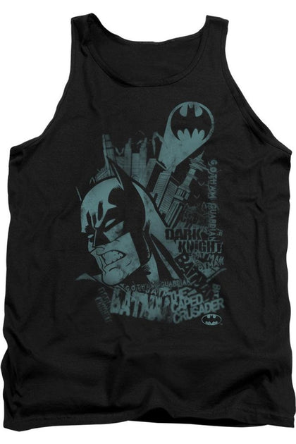Gildan Batman Gritted Teeth Tank Top Black XXL 2