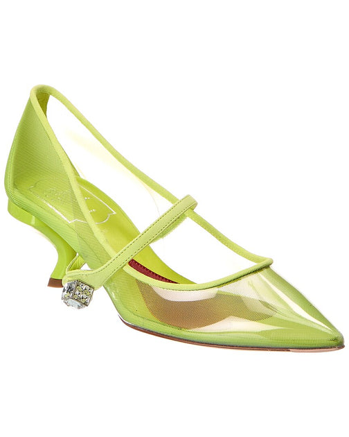 Roger Vivier Virgule Pump Green EU 37.5 2
