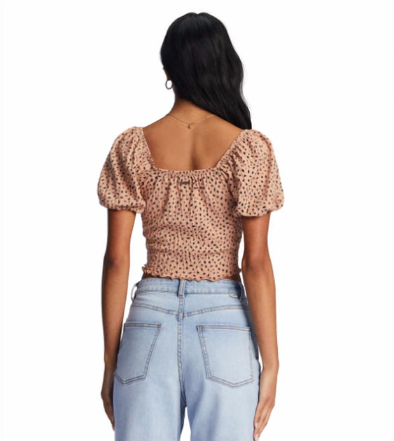 Billabong It's Love Top Beige Large 3