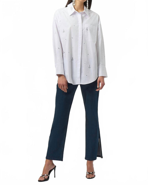 Joseph Ribkoff Boxy Blouse White Large 2