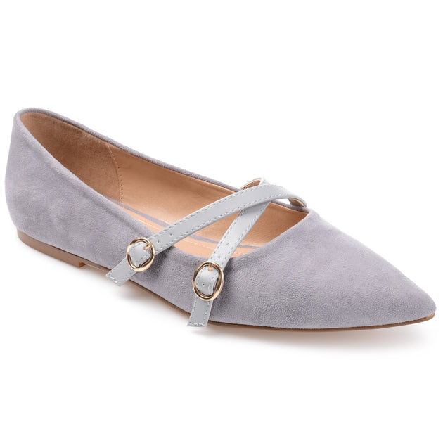 Journee Collection Patricia Ballet Flats Beige US 7 2