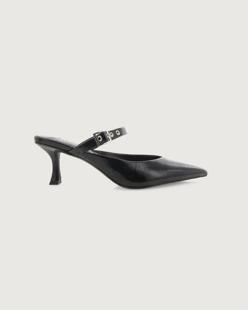 BiLLiNi Manon Heel Mule Black US 6 3