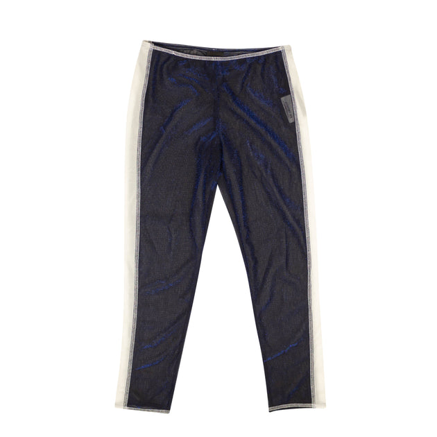 Anna Sui 95-ASU-1001 Sheer Leggings Blue XS 2