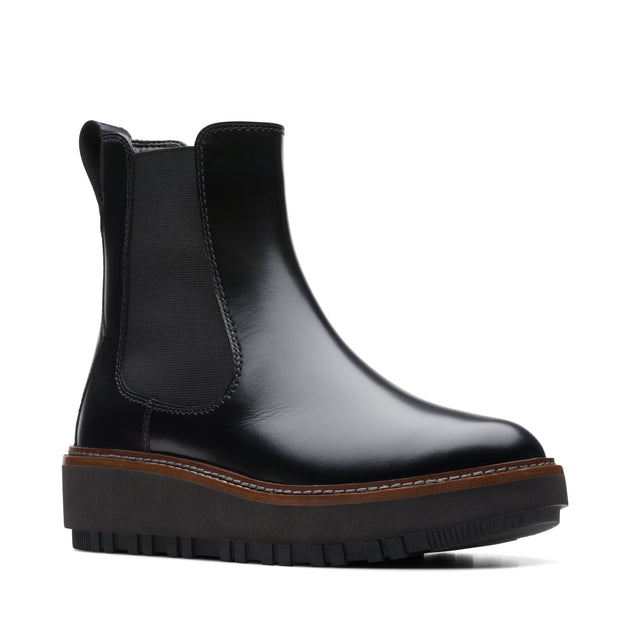 Clarks Orianna W Up Boot Black US 10 3