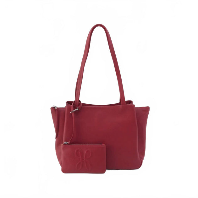 HOBO Essential Medium Tote Bag Red One Size 2