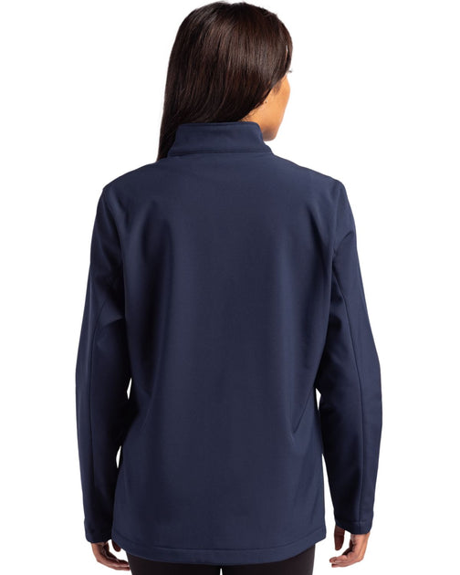 Clique Tempo Stretch Full Zip Softshell Jacket Blue Small 3