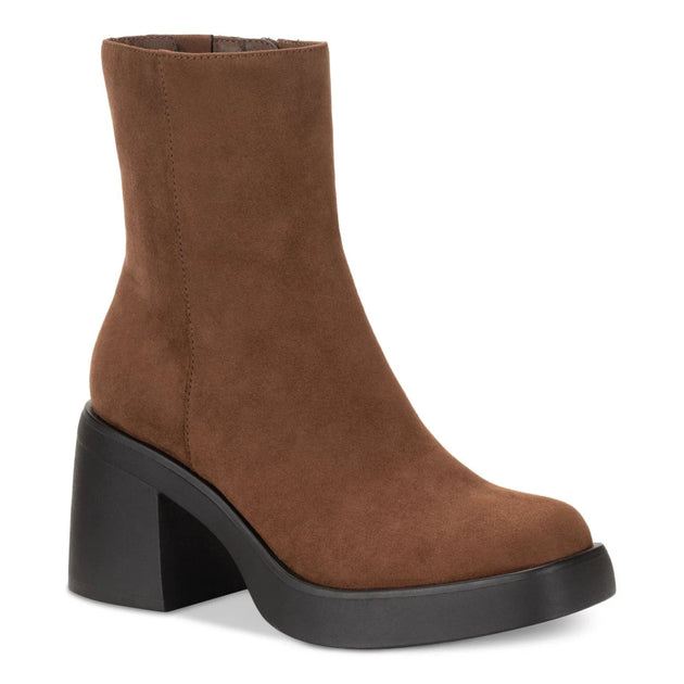Sun + Stone Tiannaa Ankle Bootie Brown US 6.5 2